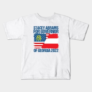 Stacey Abrams for Georgia Governor 2022 Kids T-Shirt